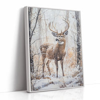 In Frosted Silence, He Stands Tall