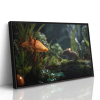 Tiny Explorer Meets Fairy Mushroom