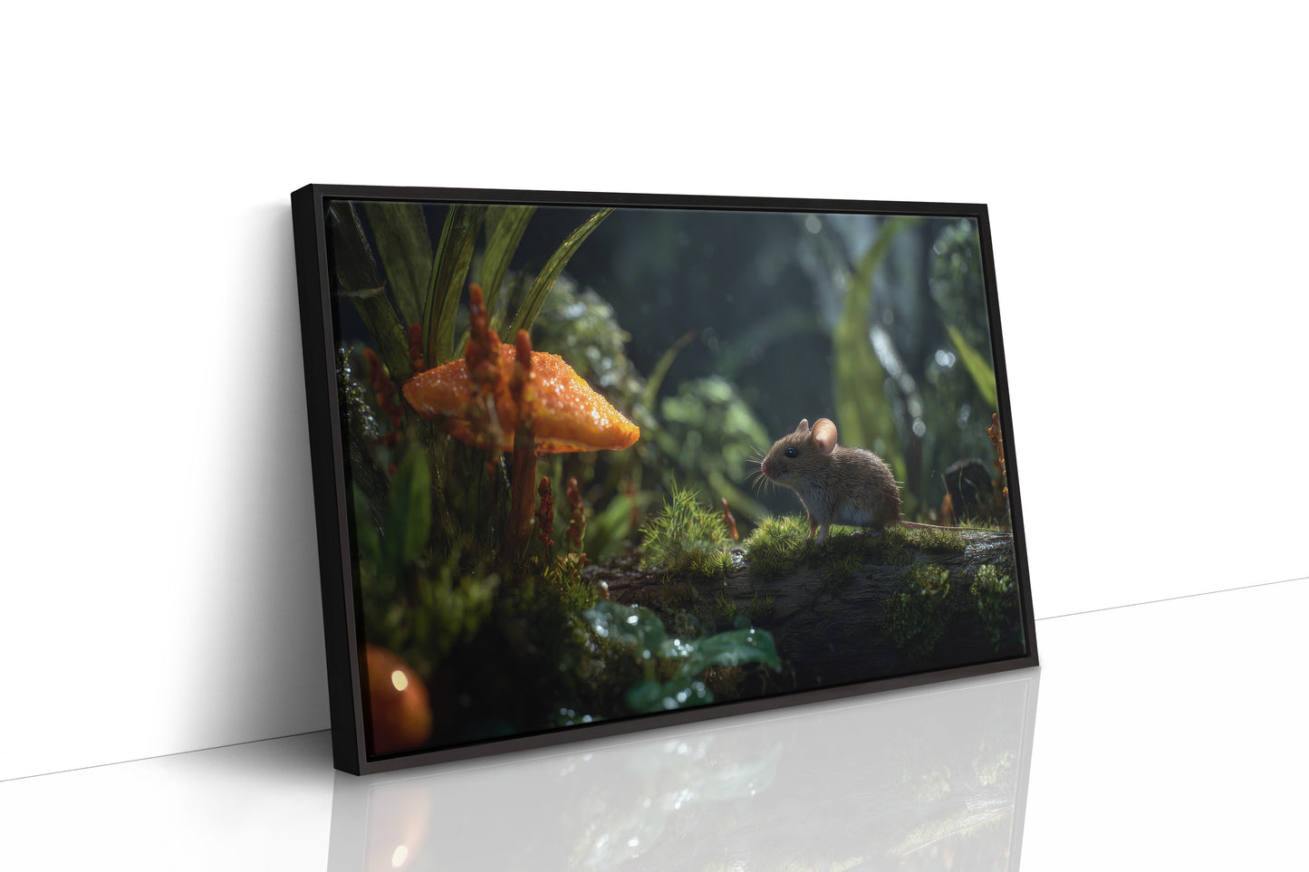 Tiny Explorer Meets Fairy Mushroom