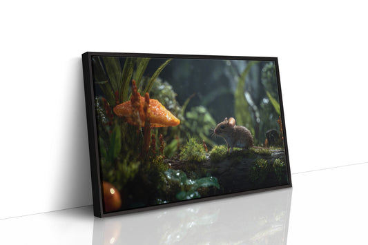 Tiny Explorer Meets Fairy Mushroom