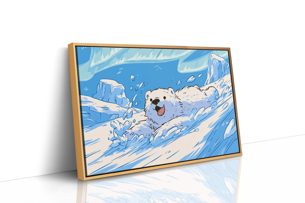 Polar Bear Underwater Grin