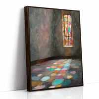 Stained Light Paints Sacred Floors
