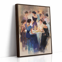 Candlelight Conversations In Evening Gowns