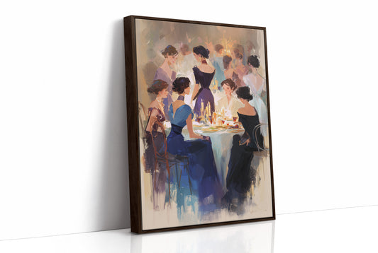 Candlelight Conversations In Evening Gowns