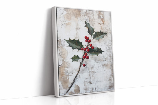 Berries Against Winter's Canvas
