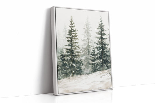 The Forest Breathes in White