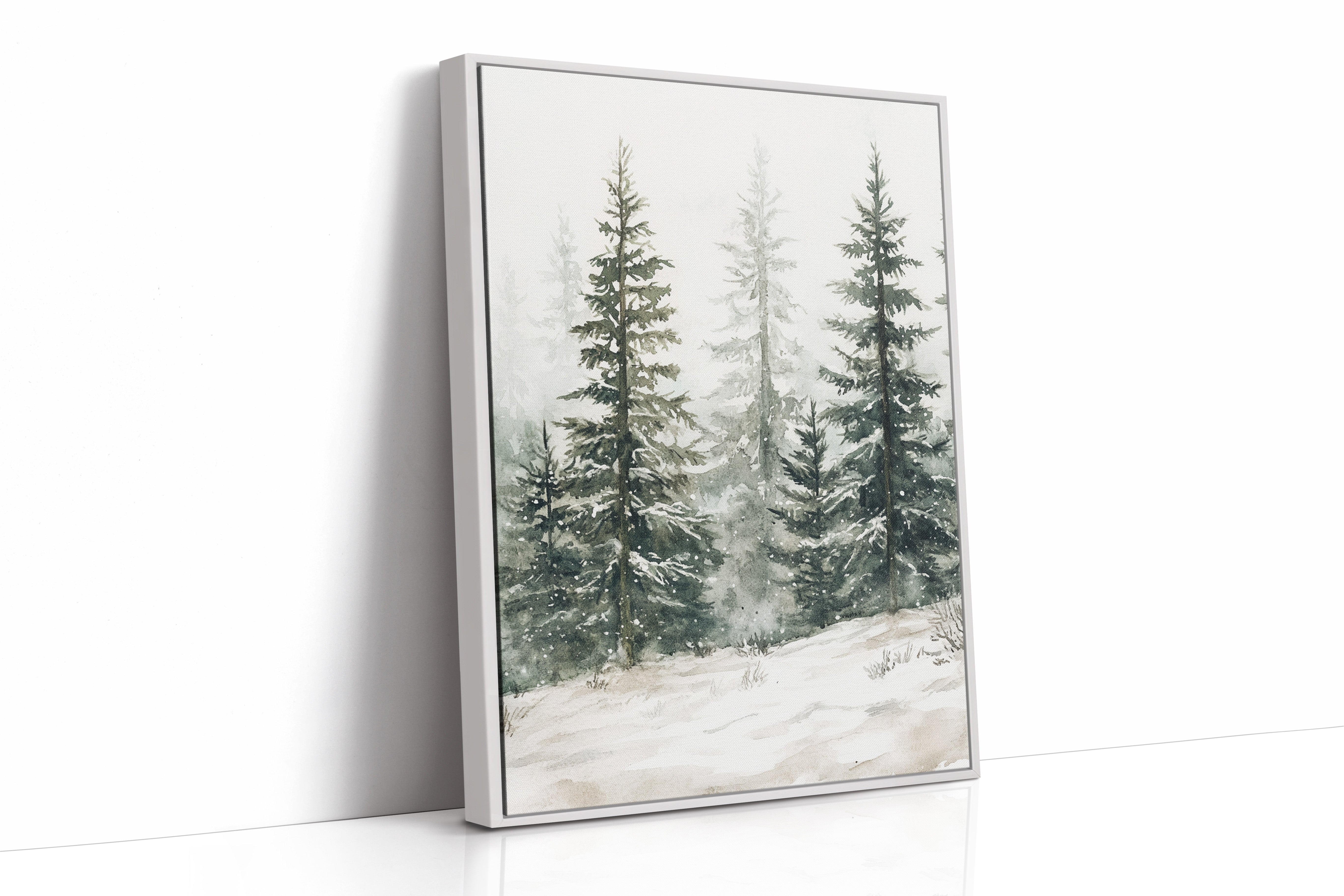The Forest Breathes in White