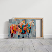 Painted Ponies Wear Desert Stories