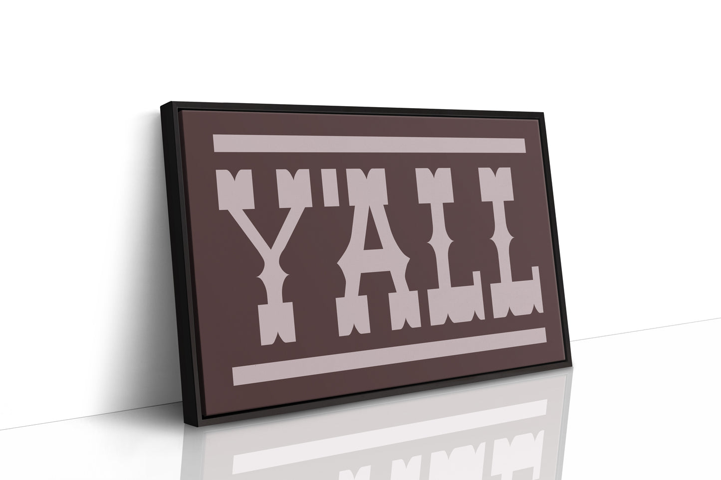 Y'all Western Type Print