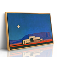Moonrise Over The Pueblo