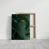 Serpent Queen With Golden Gaze
