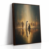 Light Breaks Through Ancient Waters