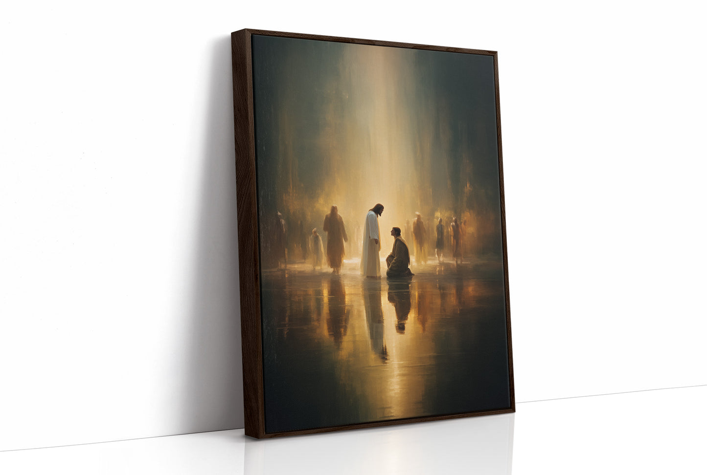 Light Breaks Through Ancient Waters