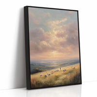 Shepherd's Solace Under Pastel Skies