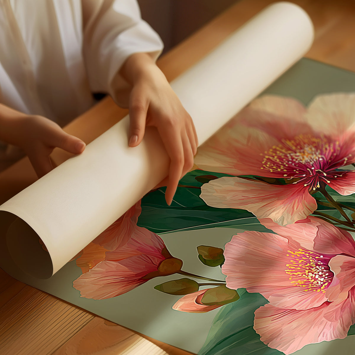 Petals Opening Toward Something Warm