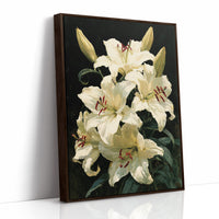 Crimson-Kissed Lilies