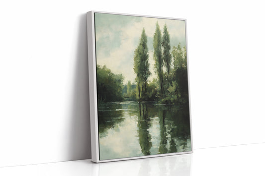 Reflections Beneath Verdant Canopies