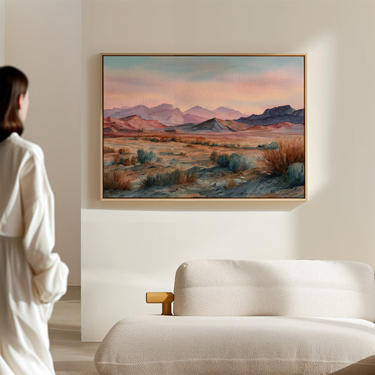 Dawn Paints The Desert's Wild Heart