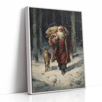 Forest Friends Share Winter's Magic