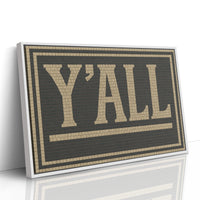 Y’ALL Mosaic Wall Art