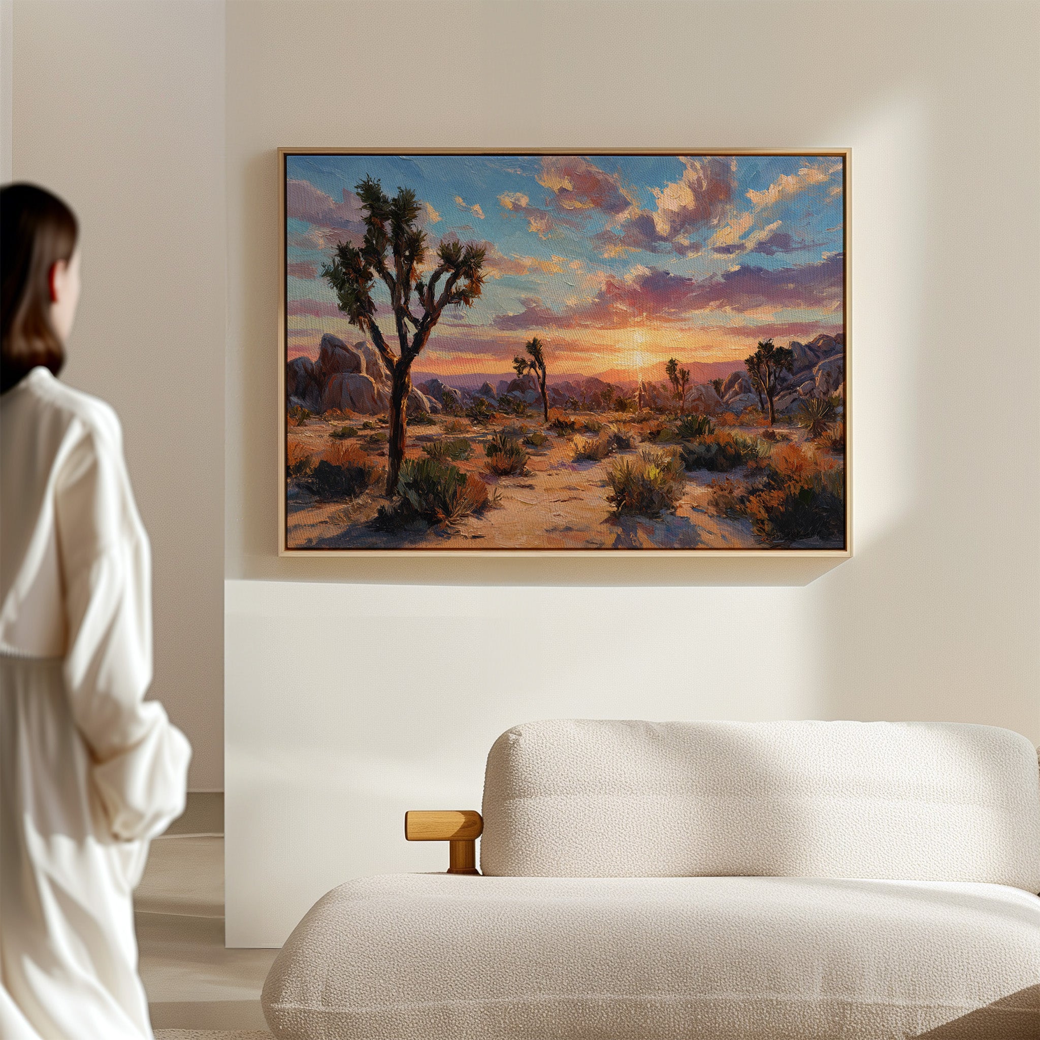 Sunset Ignites Joshua Tree's Soul