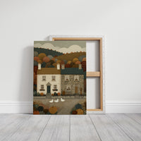 Autumn Cottages in the Rolling Hills