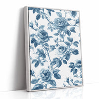 Cerulean Blooms in Quiet Spaces