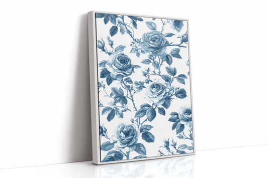 Cerulean Blooms in Quiet Spaces