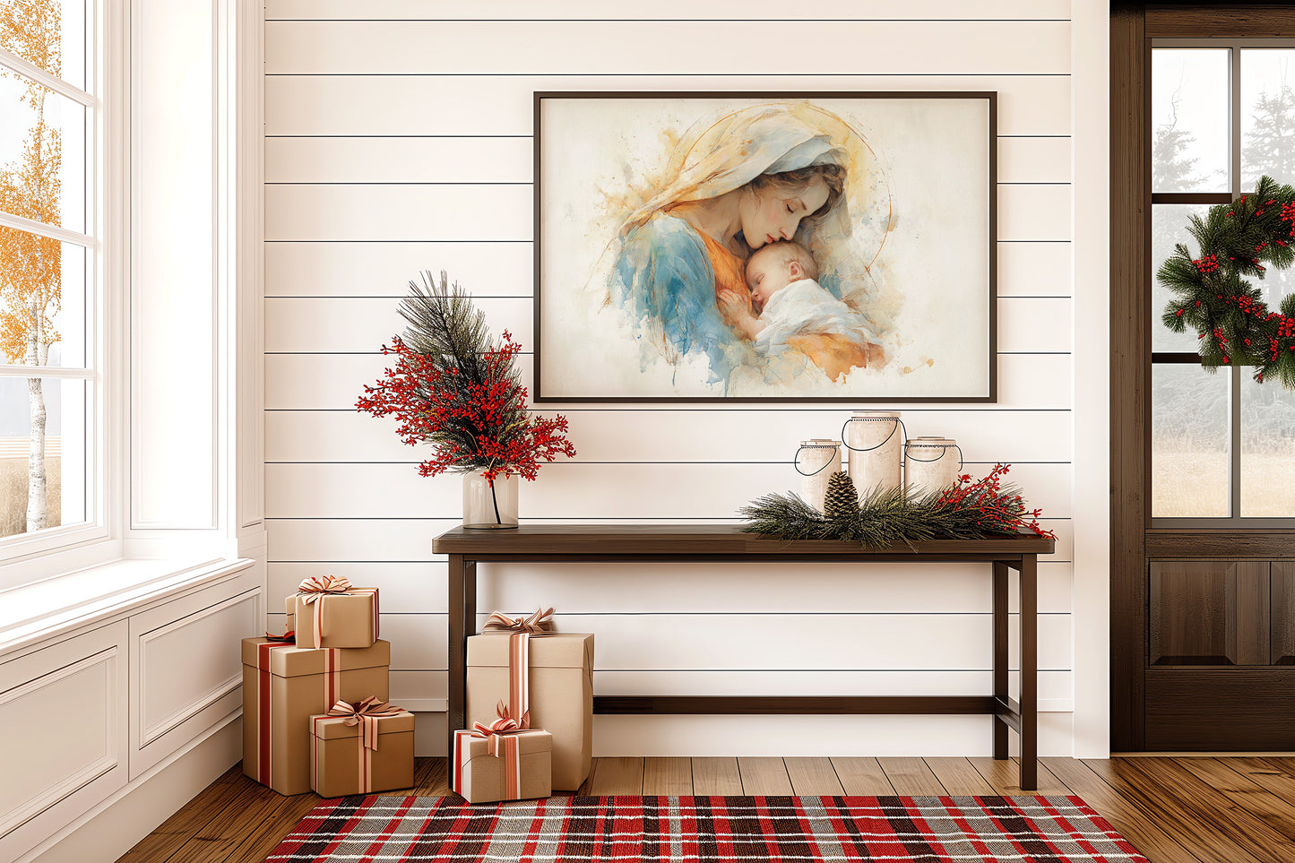 Sacred Love Painted In Morning Light