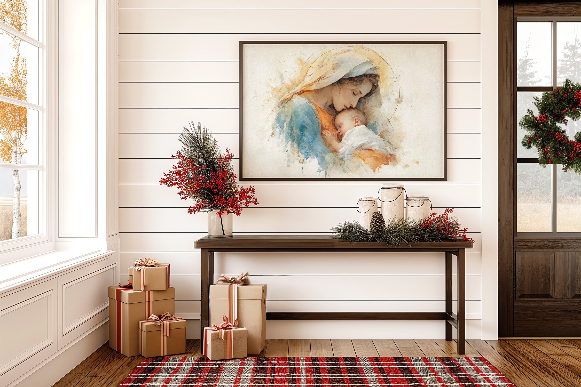 Sacred Love Painted In Morning Light