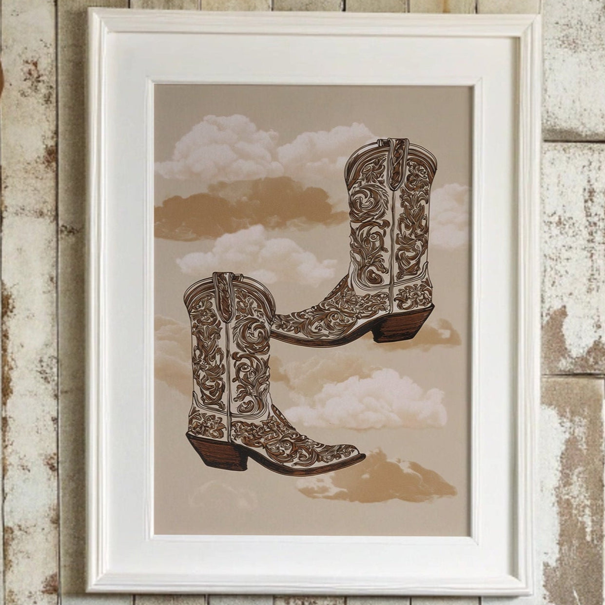 Boots Tell Tales Of Prairie Wind