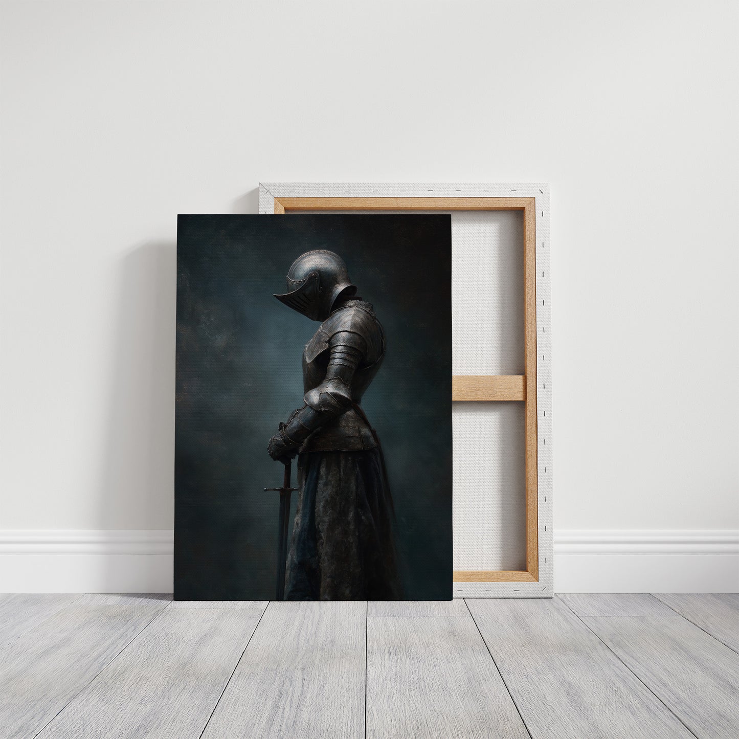 Silent Knight In Fading Mist