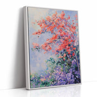 Blossoms Beneath a Vibrant Sky