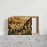 Swallows Over the Cliff Dwelling