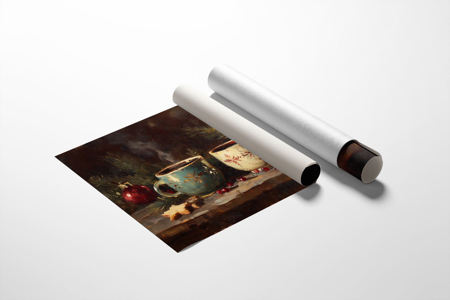 Two Mugs Wait For December's Return