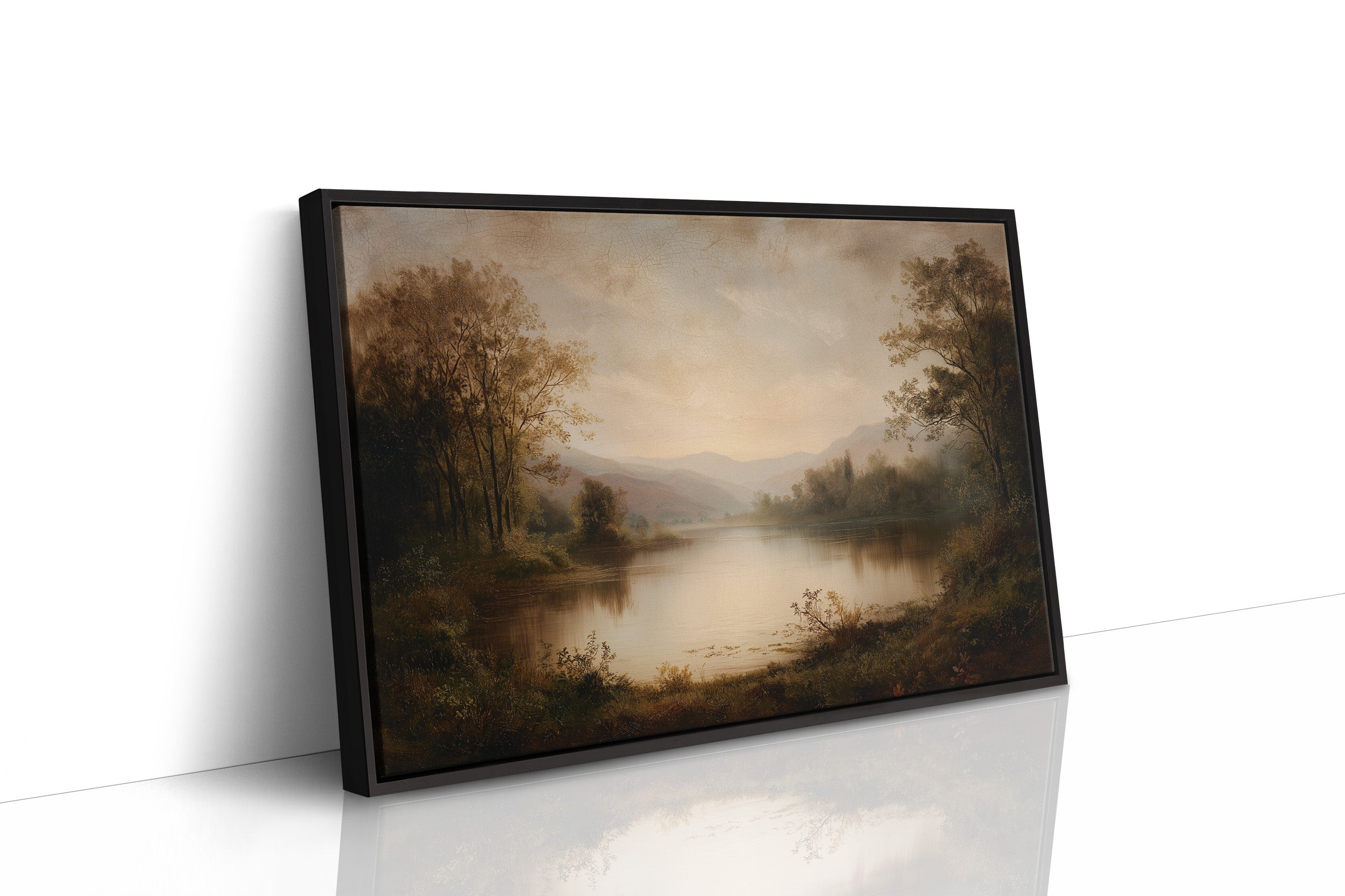 Tranquil Waters Between Literary Worlds