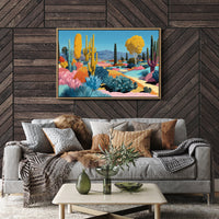 Saguaros Dance In Rainbow Valleys
