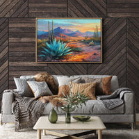 Blue Agave Greets Desert Dawn