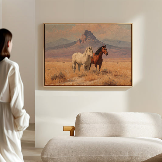 Wild Hearts Beneath Desert Peaks