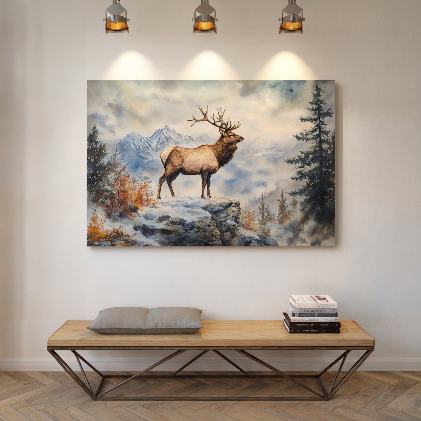 Winter Majesty Claims Mountain Peak