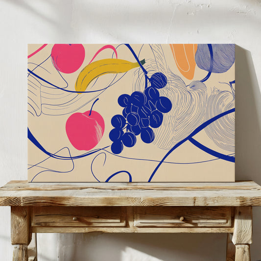 Summer Fruits Dance In Cream Light
