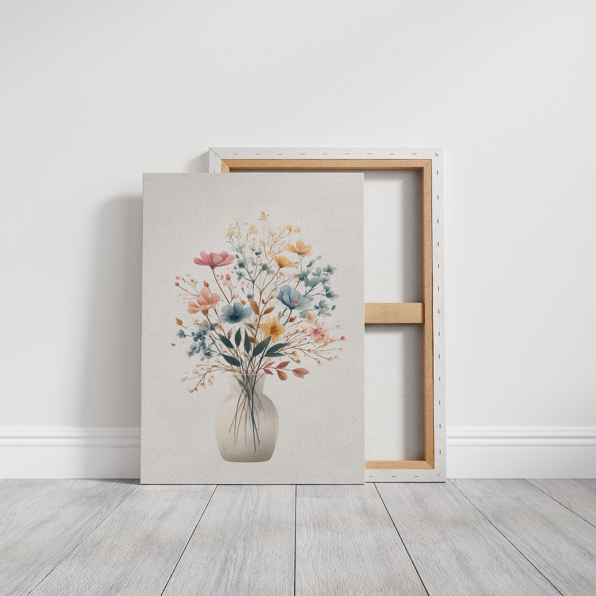 Whispered Symphony of Pastel Blooms