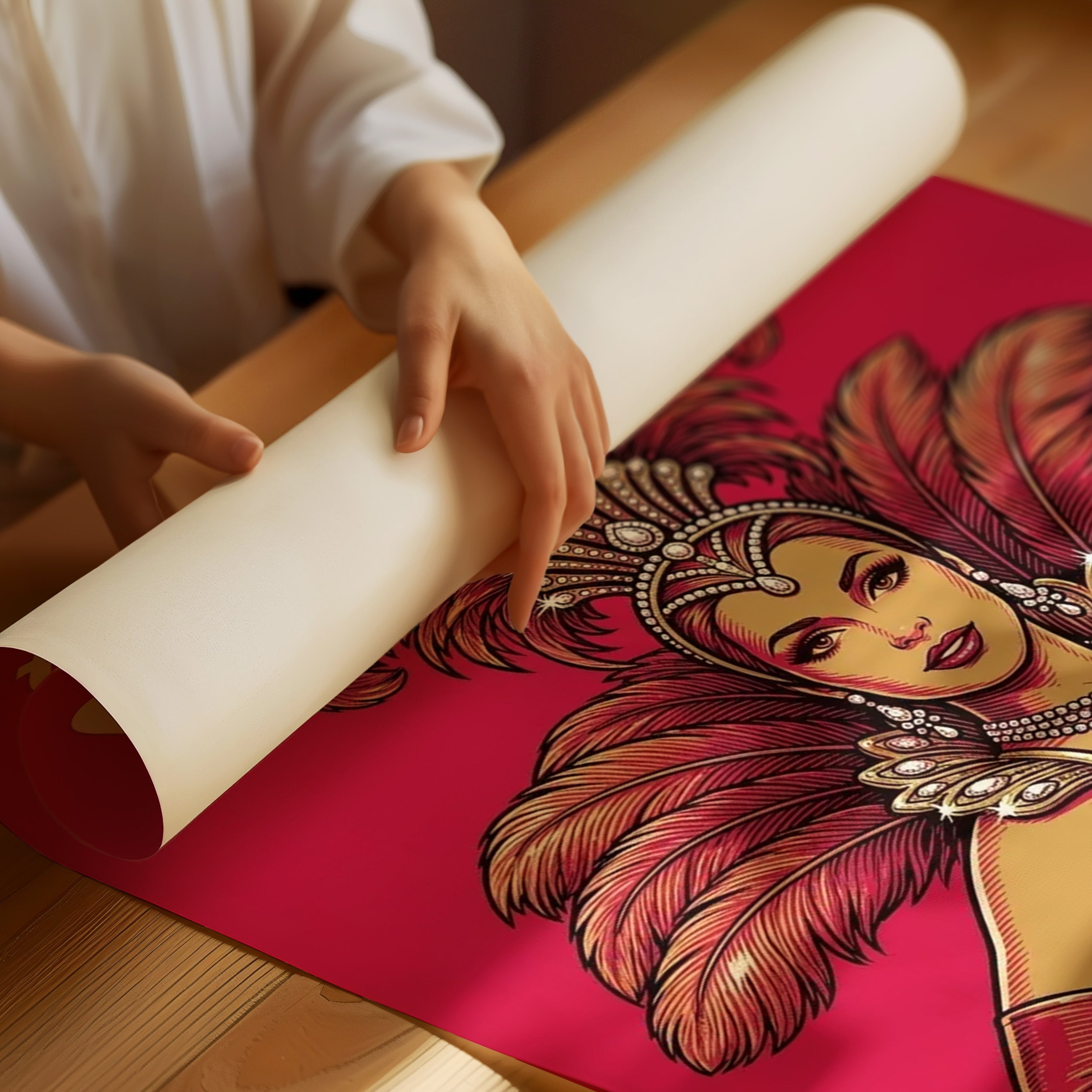Queen of Hearts, Feathered and Fierce
