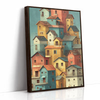 Stacked Stories In Coastal Colors