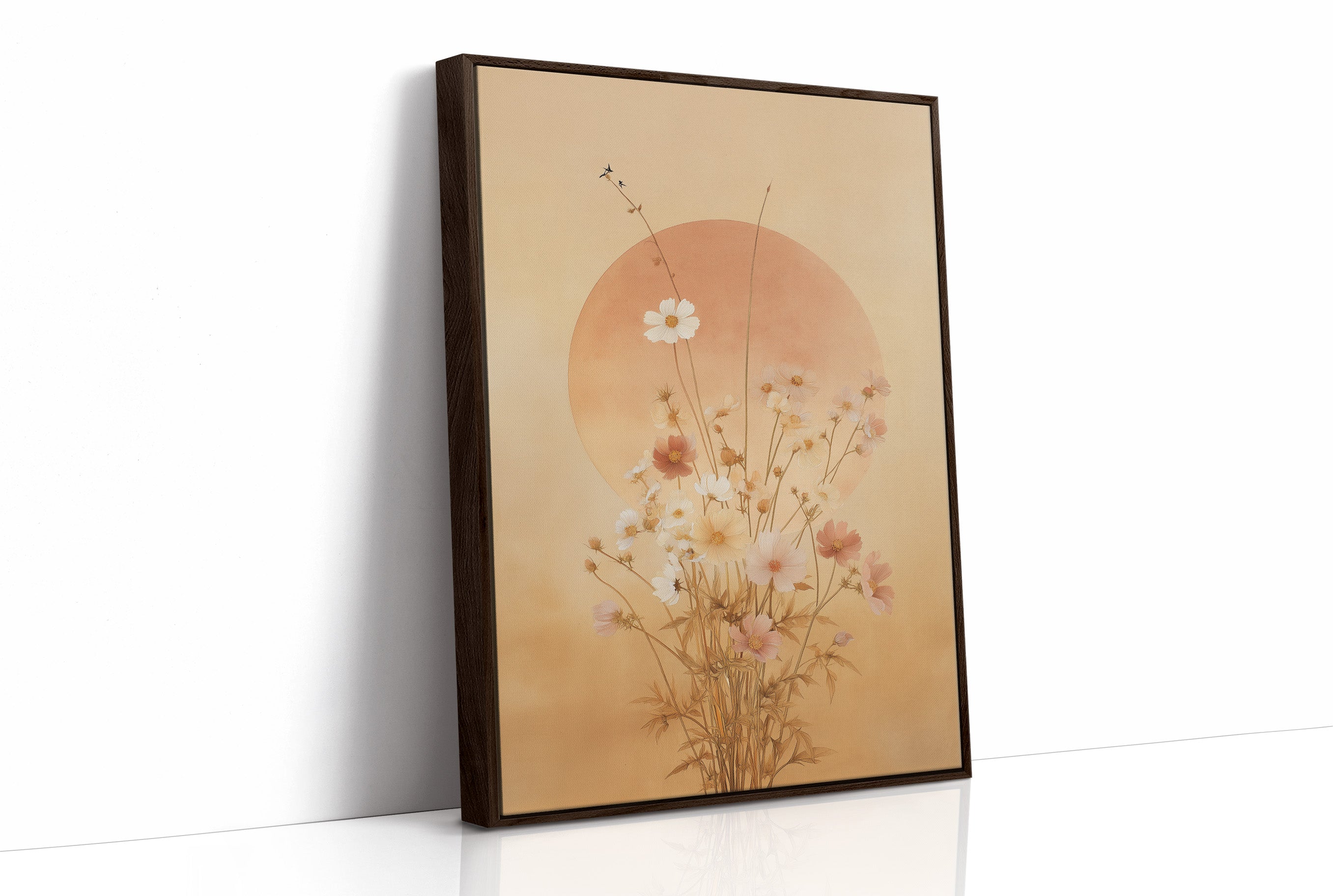 Morning Sun Kisses Wild Cosmos