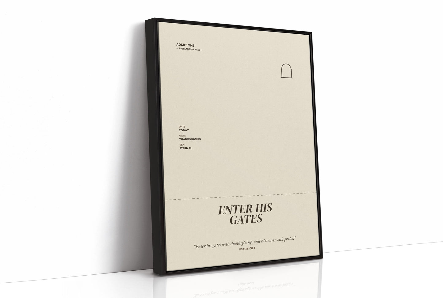 Enter His Gates
