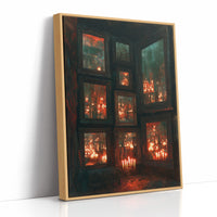 Infinite Candlelit Reflections