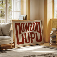 Cowboy Up Bold Western Typography