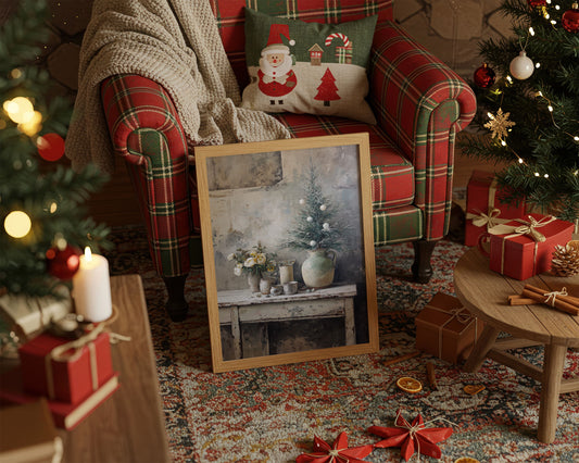 Vintage Christmas Memories In Frame