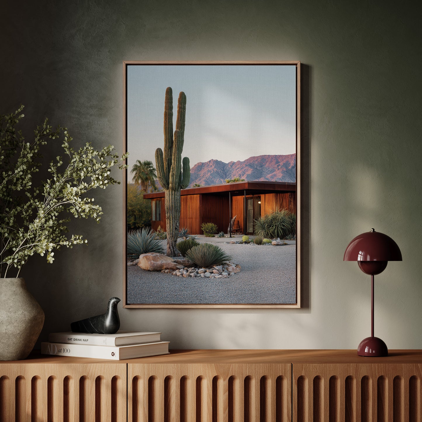 Cactus Sentinel at Dusk